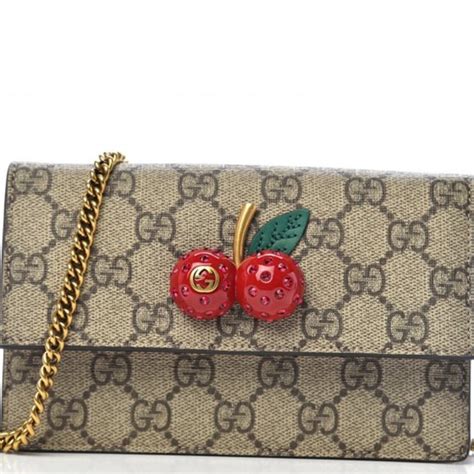 gucci cherry backpack|Gucci side bags women's.